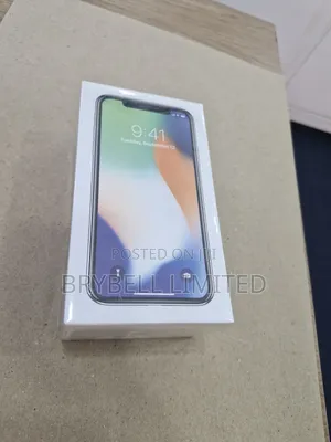 New Apple iPhone X 256 GB Silver