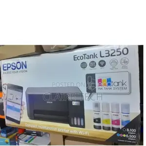 Epson Eco Tank L3250 A4 Wifi Wireless All in One Ink Tank