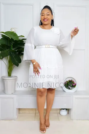 White Skater Dress