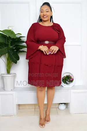 Classy Maroon Dress