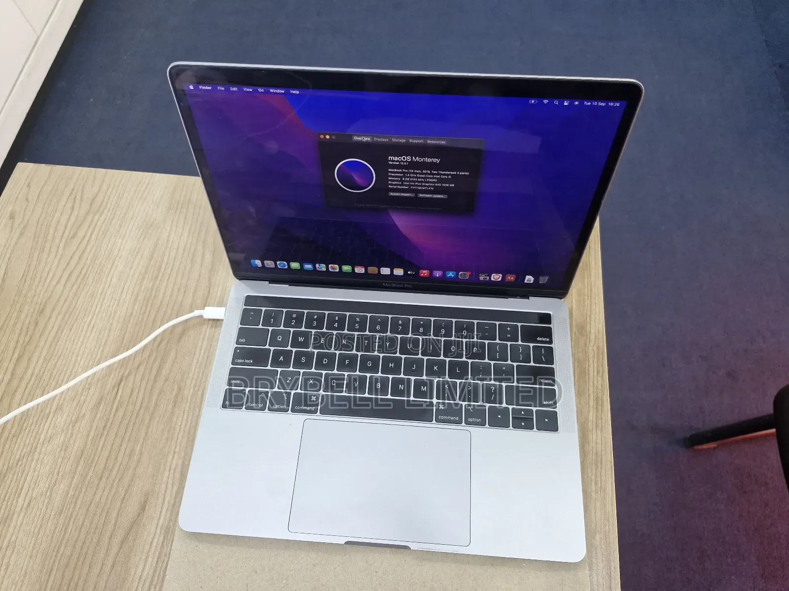 Laptop Apple MacBook Pro 2019 8GB Intel Core I5 SSD 256GB