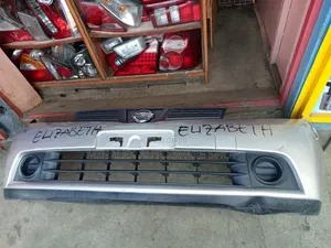 Nissan Wingroad 2014 Silver Front Bumper With Grill Covers