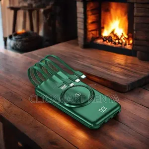 30000mah Wireless Powerbank With Own Inbuilt Charging Cables