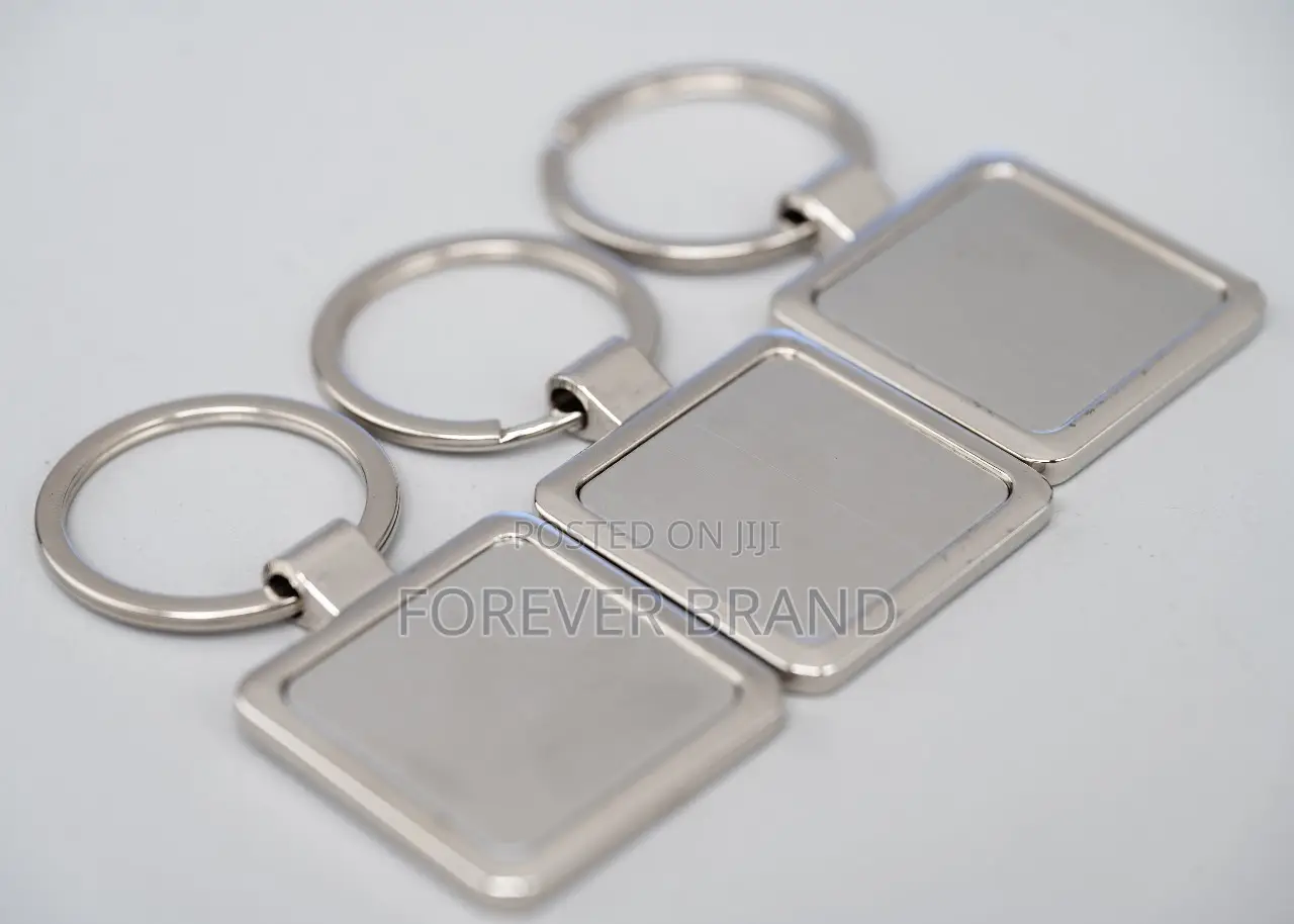 Squared Metallic Key Holders