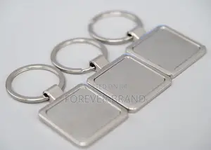 Squared Metallic Key Holders
