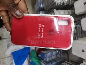 Apple iPhone X Silicone Case - Red