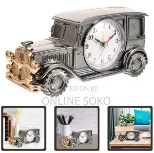 Retro Vintage Antique Decor Car Design Alarm Clock