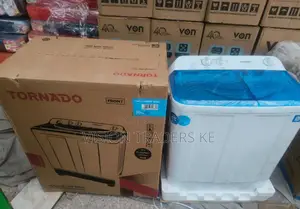 Tornado 10kg Top Load Twin Tub Washing Machine.