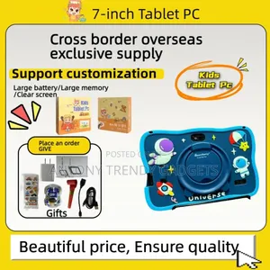 Kis E-Learning Tablet With Inbuilt Apps and Silicon Cover