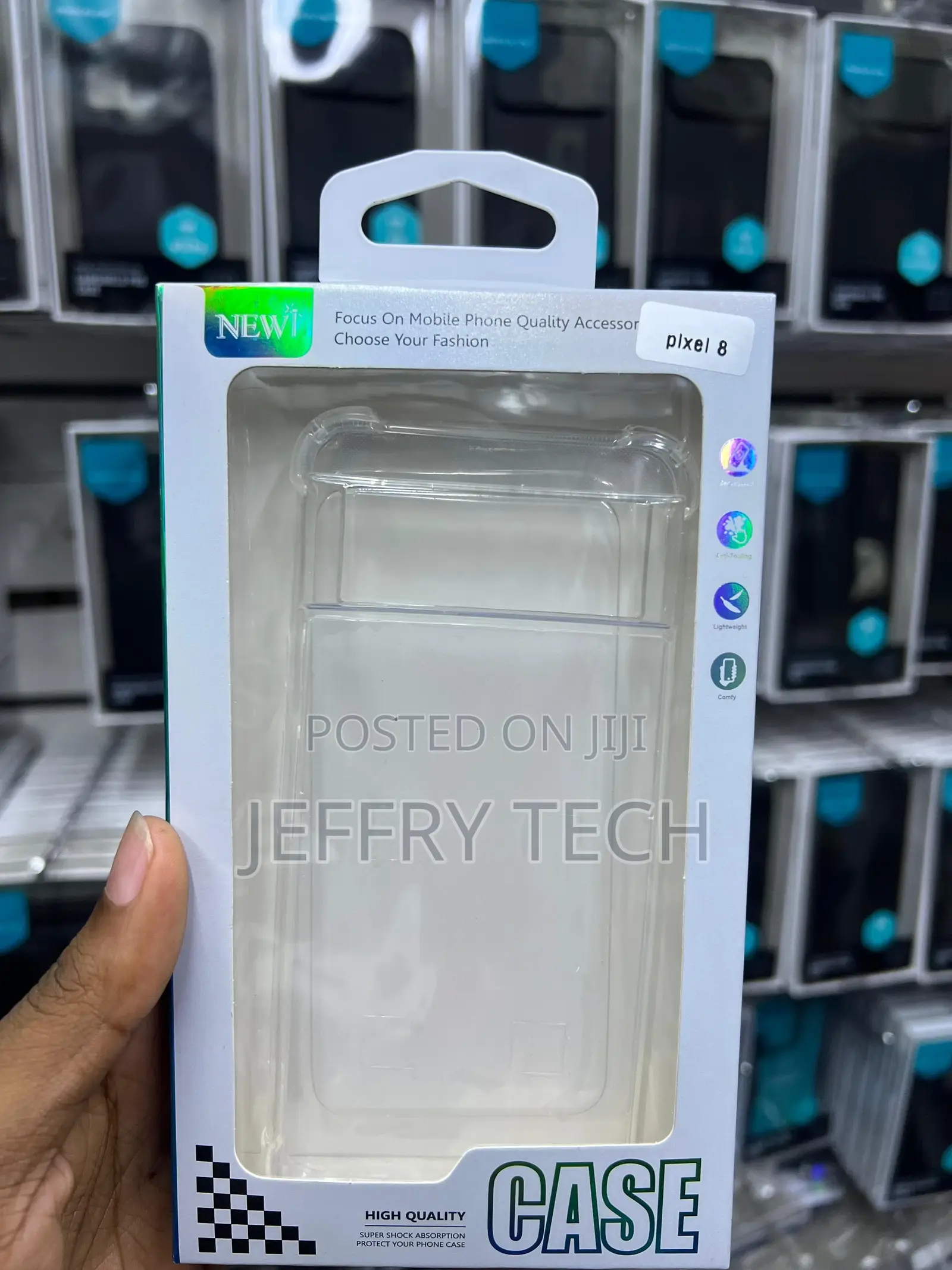 Google Pixel 8 Clear Cover Case