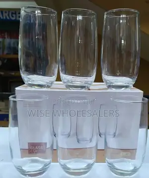 Set of 6 Pieces Long Glasses.• ° 