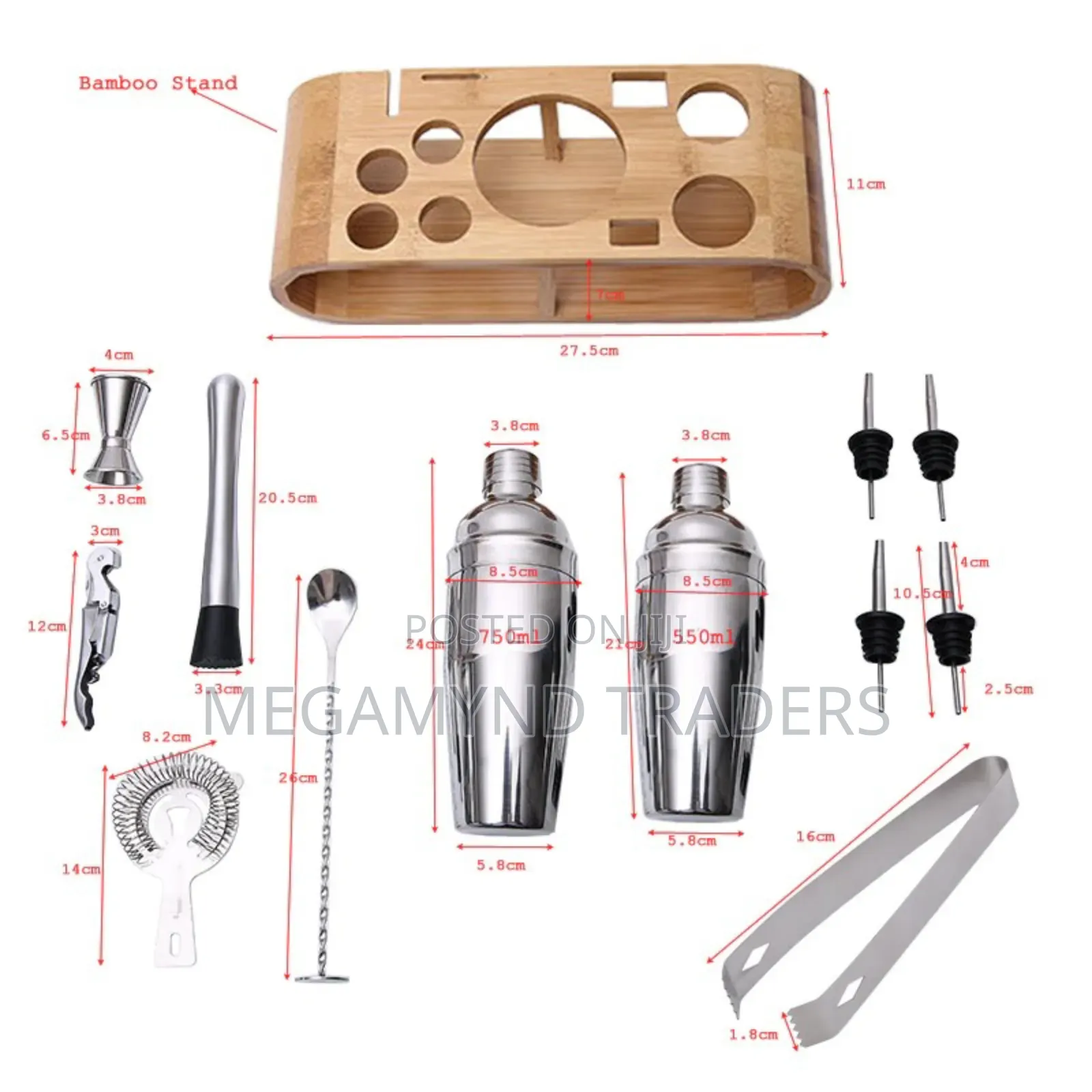 Cocktail Shaker Set/Bar Tools