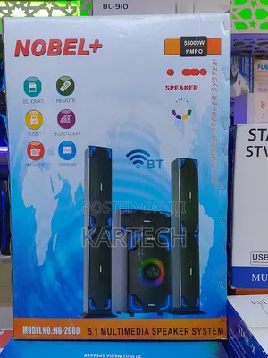 Nobel 2080 Multimedia Speaker System 5.1CH 55000W