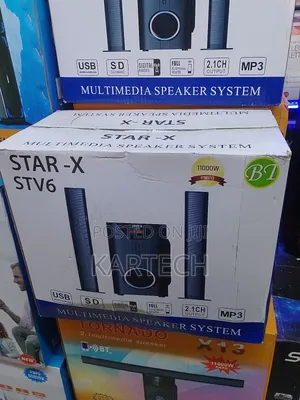Star-X STV6 Subwoofer Sound System -2.1ch With Bluetooth
