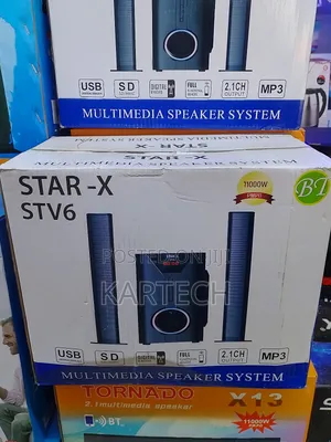 Star-X STV6 Subwoofer Multimedia Speaker System -2.1ch
