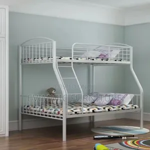 Grey Terry Metal Bunk Beds
