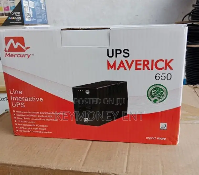 Brand New Line Interactive UPS 650VA Mercury Maverick