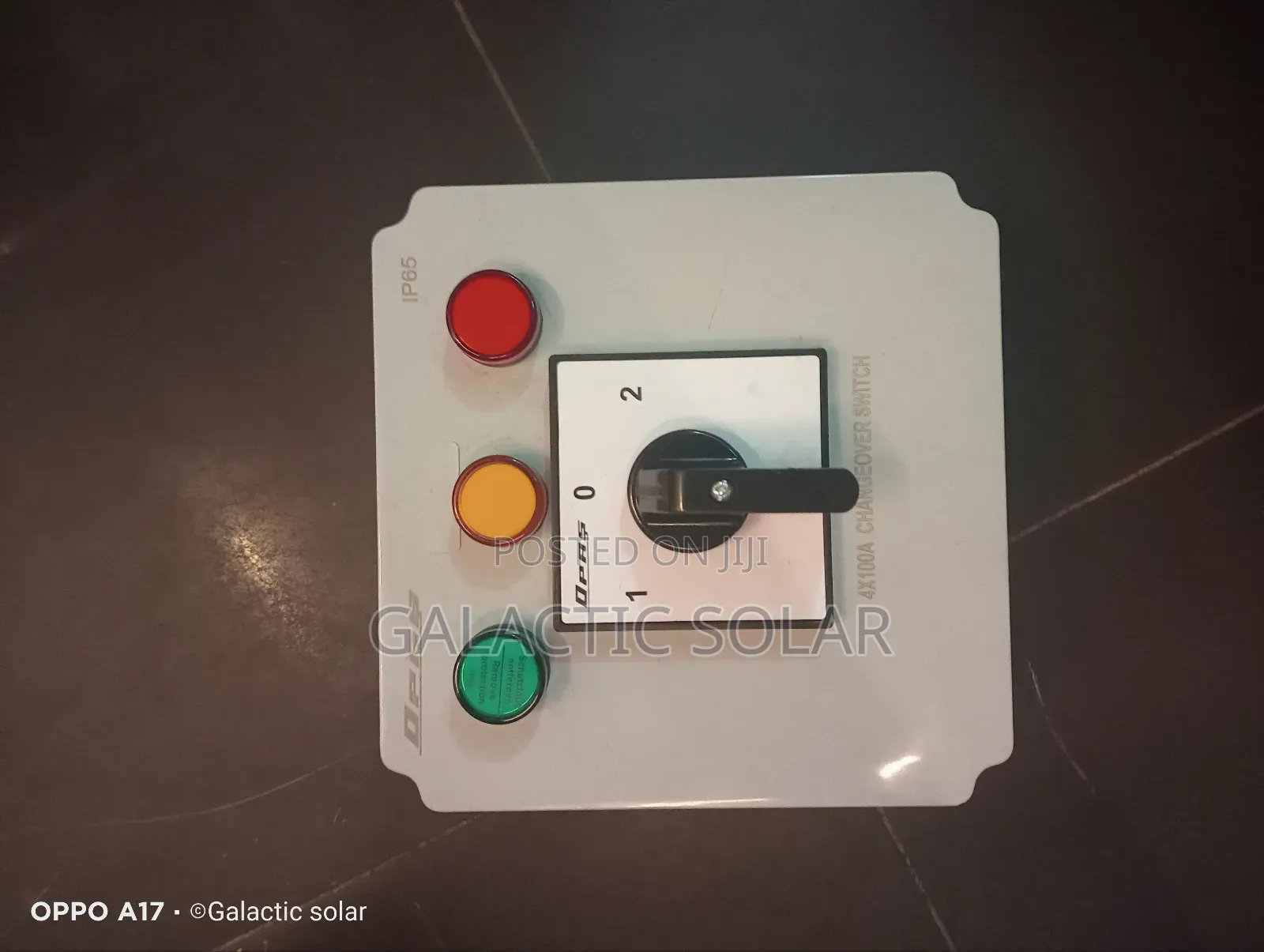 3phase Manual Change Over Switch