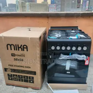 Marble Mika Standing Cooker 58*58cm 3+1 With Electric Oven