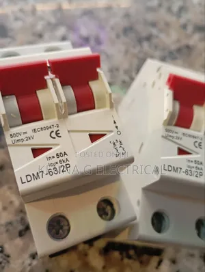 DC MCB 500V 50A 2 Pole