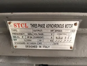 40hp Electric Motor. Three Phase.