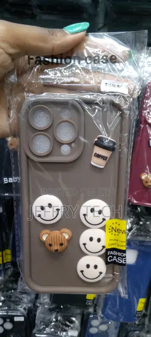 Fashion Cartoon Cute Coffee Chocolate 3D iPhone 15pro Max