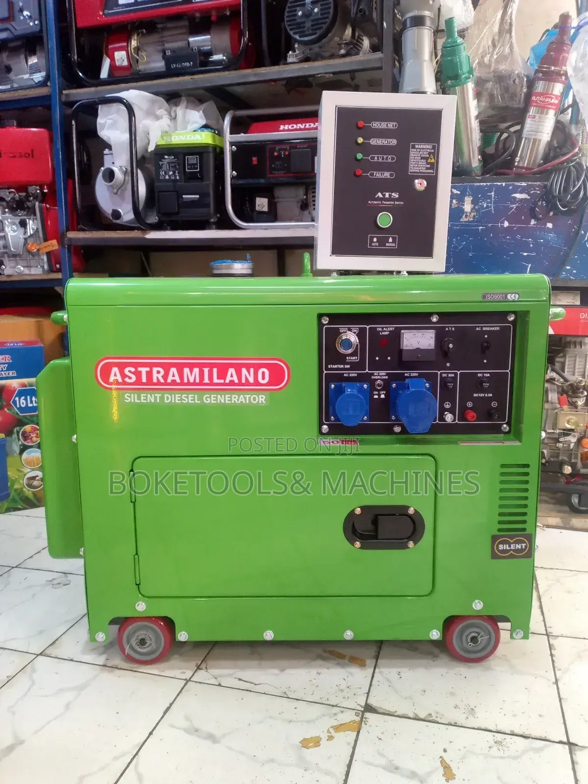 Astramilano 10KVA Diesel Generator With Complete ATS