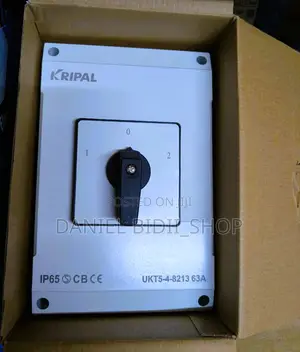 Kripal 4 Pole 63amps Manual Change Over Switch