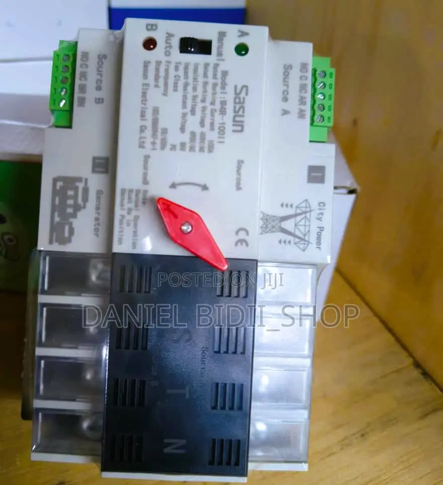 Sasun Automatic Change Over Switch 100amps 3phase