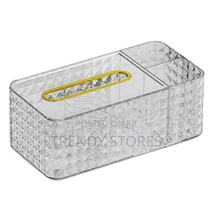 Elegant Clear Tissue Box