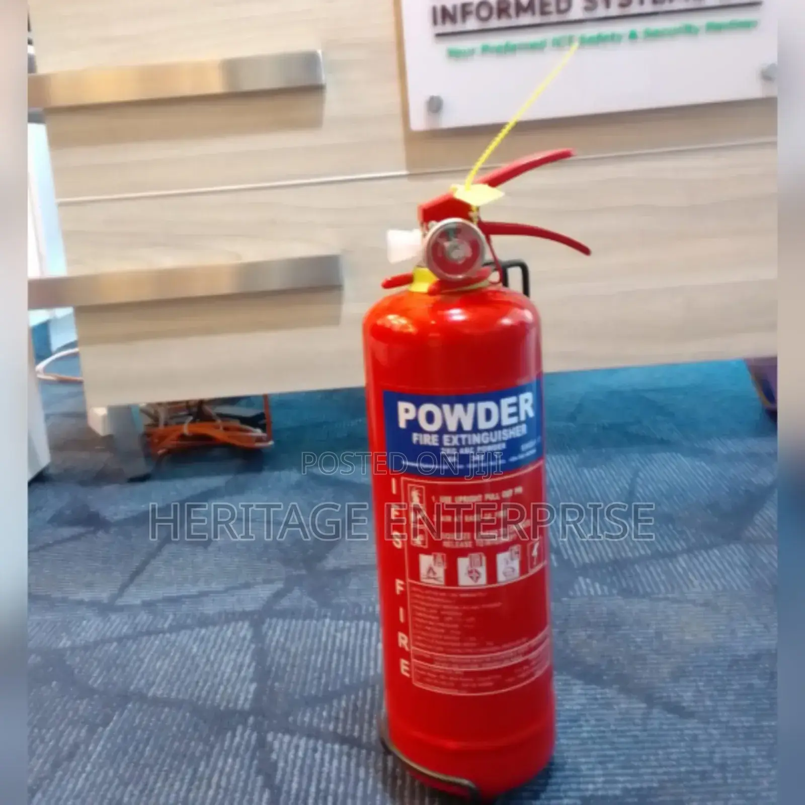 Fire Extinguisher 2kg Dry Powder