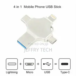 4 In 1 OTG USB Flash Drive For iPhone /Type C Device Micro Usb Stick
