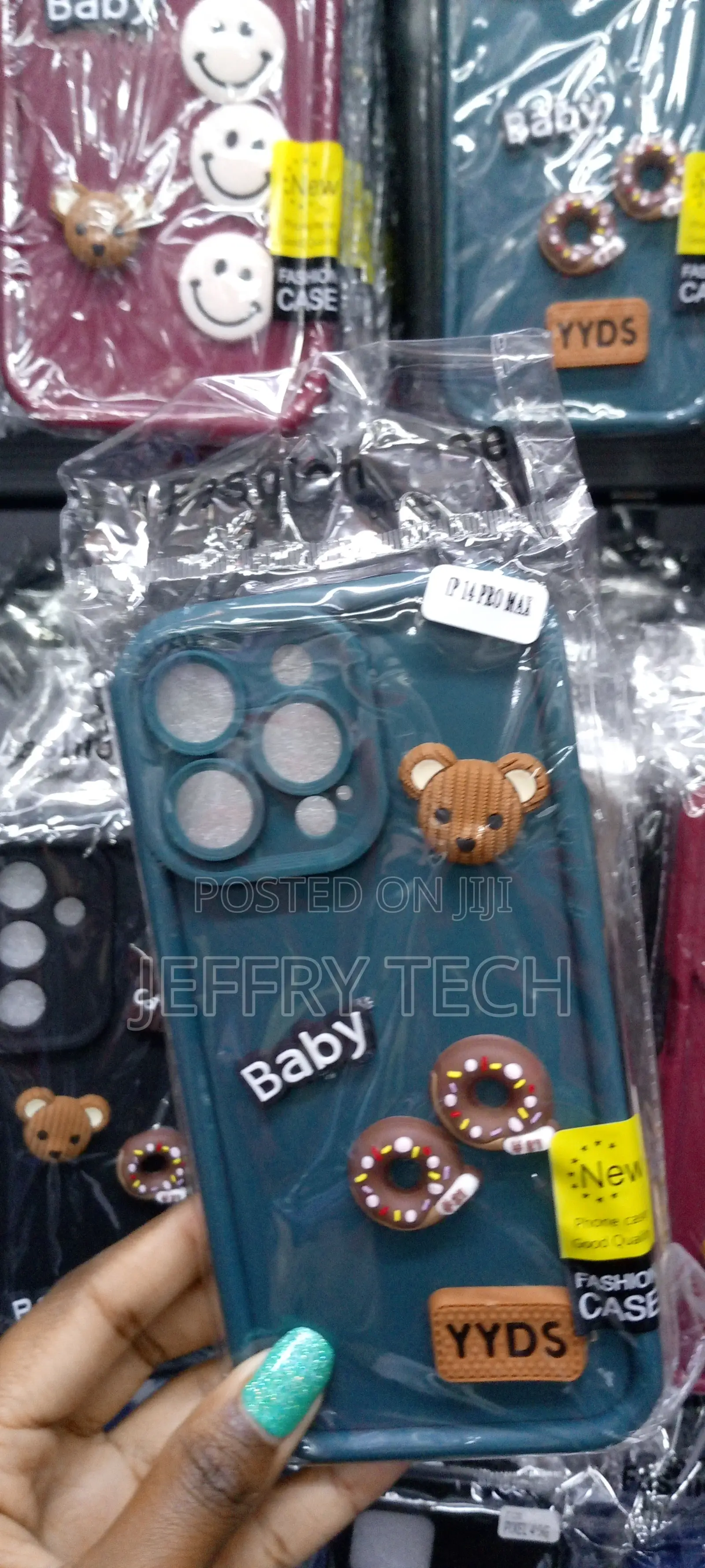 3D Cute Cartoon Doll Case Compatible for iPhone 14 Pro Max
