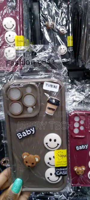 3D Cute Cartoon Doll Case Compatible for iPhone14 Pro Max