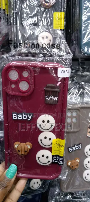 3D Cute Cartoon Doll Case Compatible for iPhone14plus