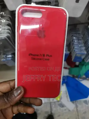 Silicone Case For Apple iPhone 7 Plus / 8 Plus Red