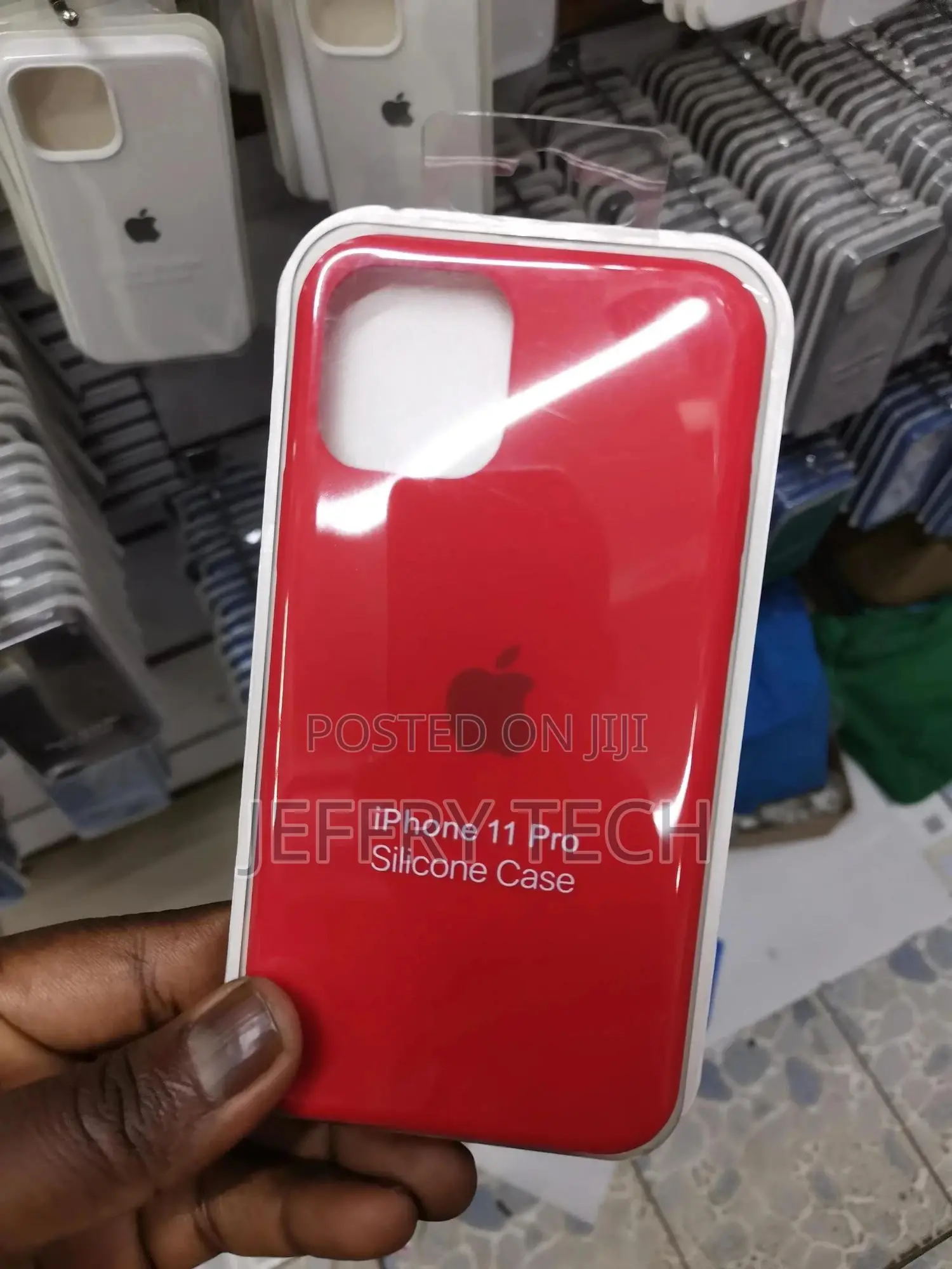 iPhone 11 Pro Red Silicone Case