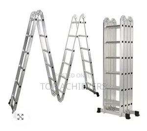 4.7m Foldable Aluminum Ladder