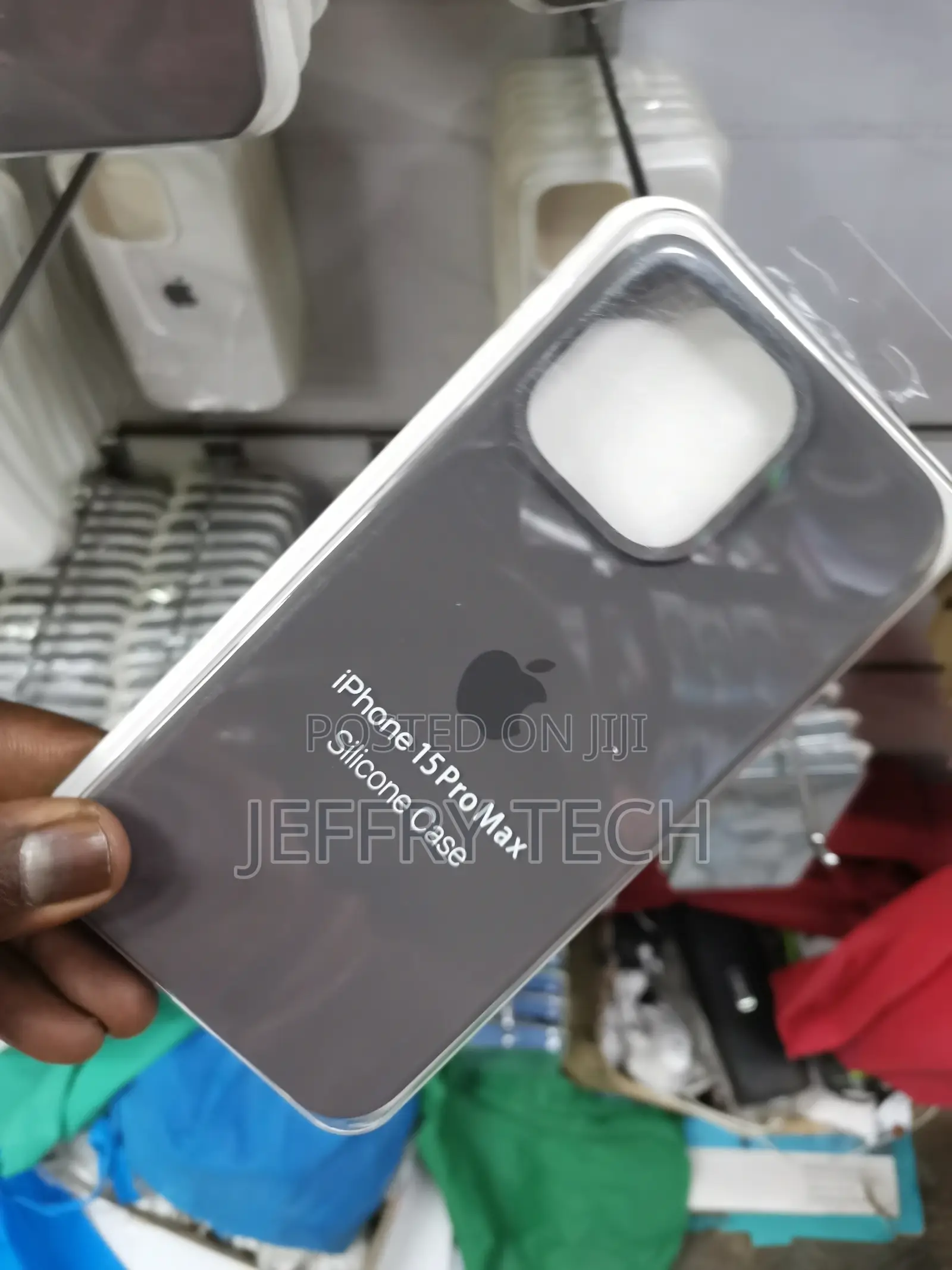 Grey iPhone 13 Pro Silicone Case