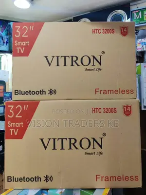 Vitron 32" Inches Smart Android Frameless With Bluetooth