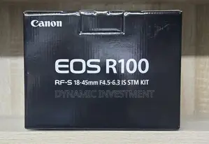 Canon Eos R100 Mirrorless Camera With 18-45mm Lens