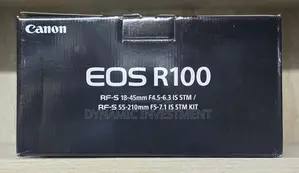 CANON EOS R100 Rf-S 18-45mm F 4.5- 6.3 Is STM KIT Camera