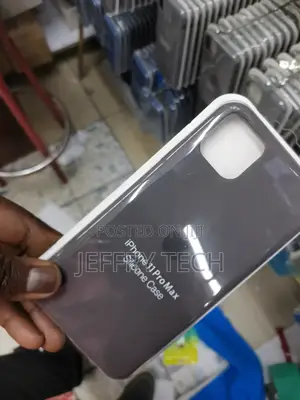 Grey Apple iPhone 11 Pro Max Silicone Case