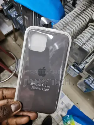 Grey iPhone 11 Pro Silicone Case