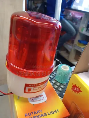 Warning Lamp For Outdoor 12v Red