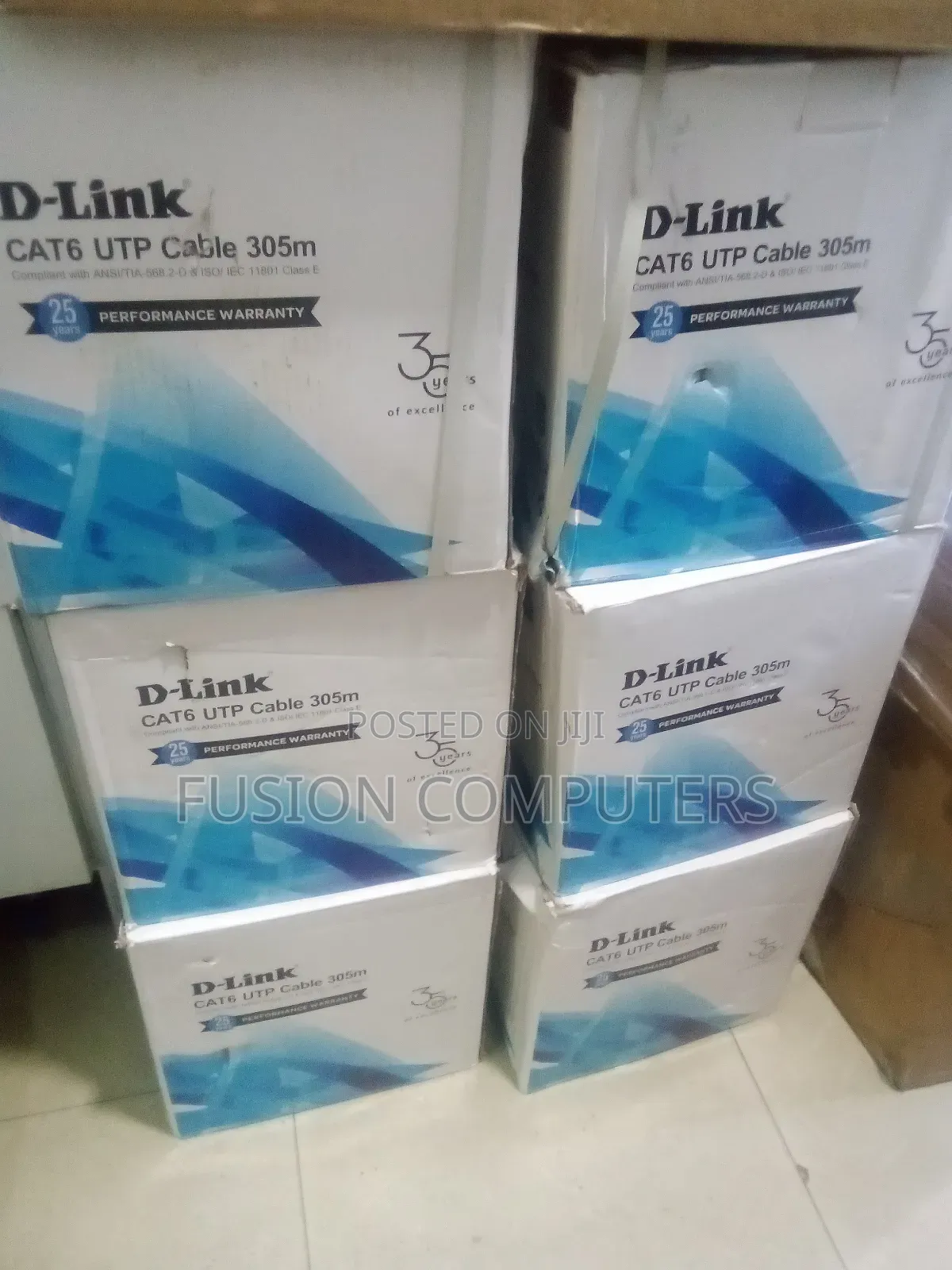D-Link Cat 6 Ethernet Utp Networking Cable