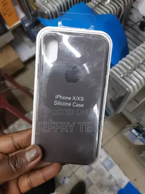 Grey iPhone X/Xs Silicone Case