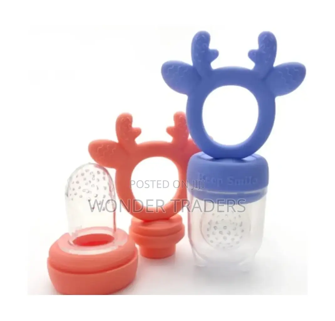 2 in 1 Silicon Fruit Pacifier (Doubles Up as a Teether )