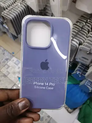 Purple iPhone 14 Silicone Case