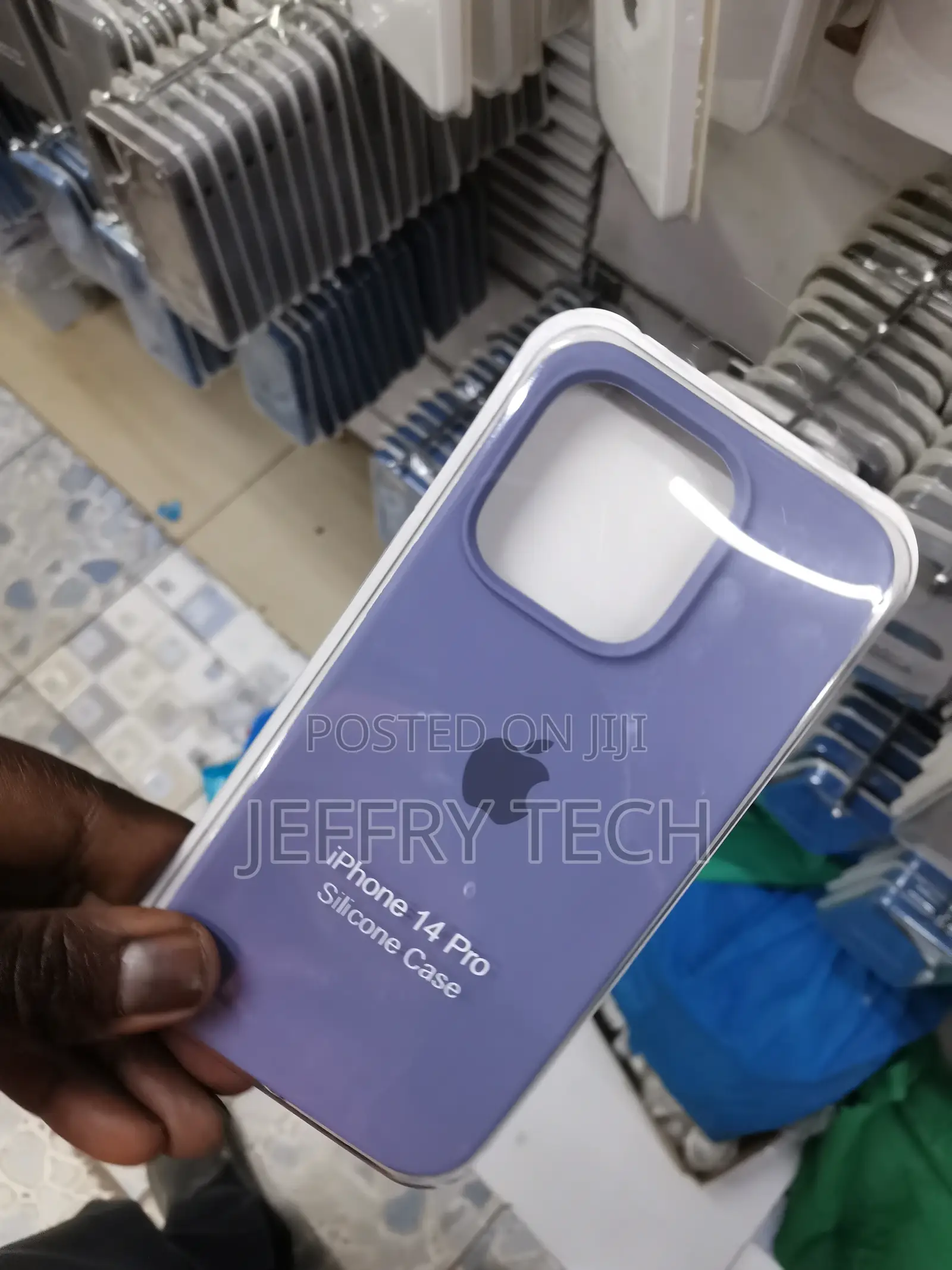 Purple iPhone 14 Silicone Case